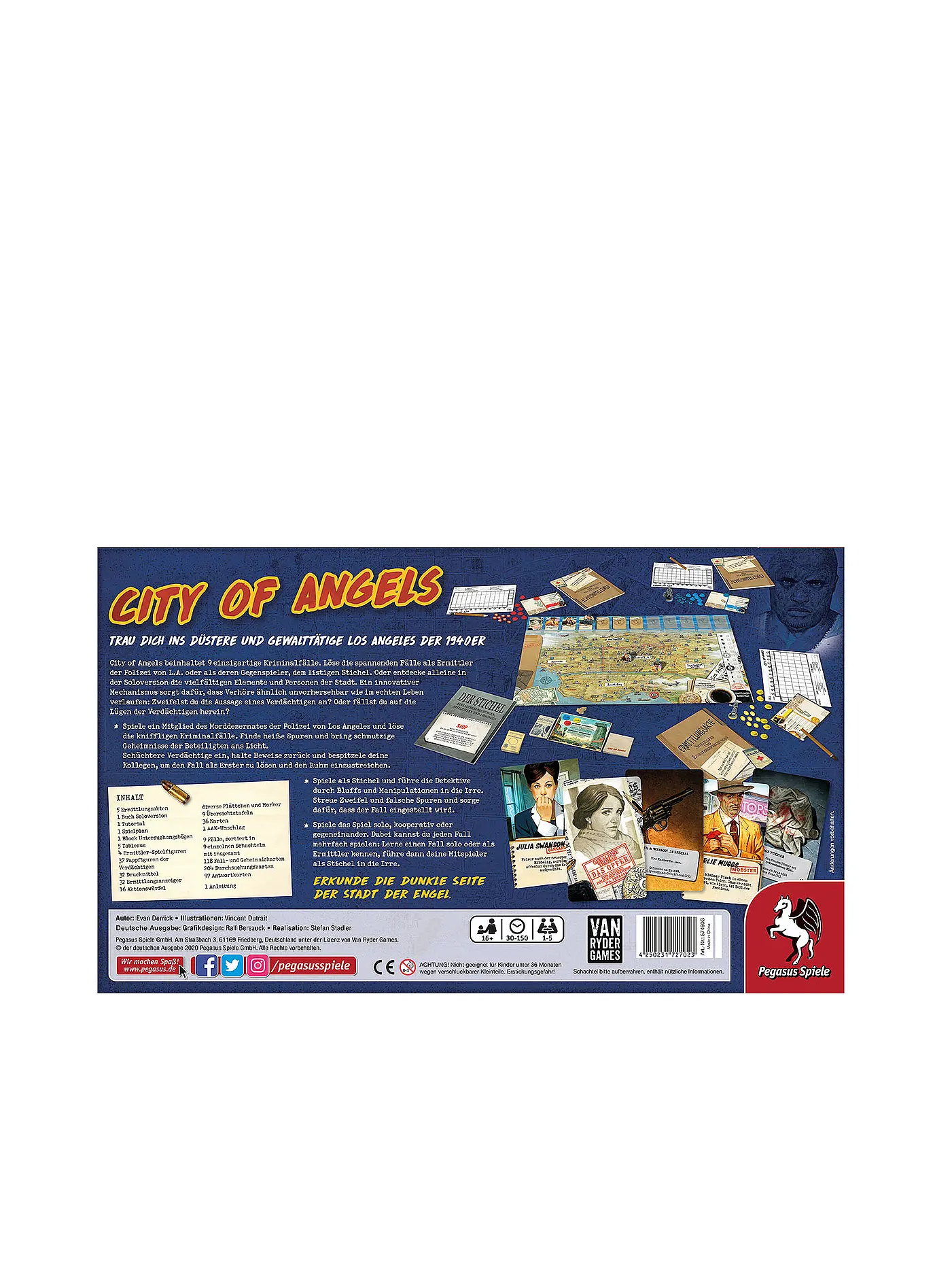 PEGASUS | Brettspiel - City of Angels | 